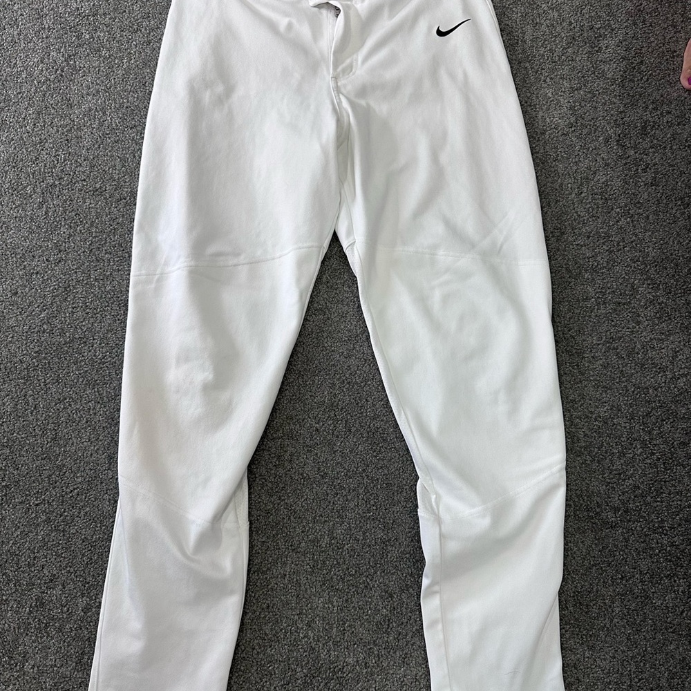 Nike White Men’s Baseball Pants